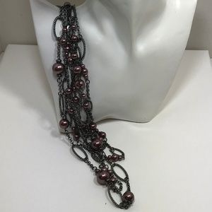 30" with 3" extender Gun Metal Chain Necklace